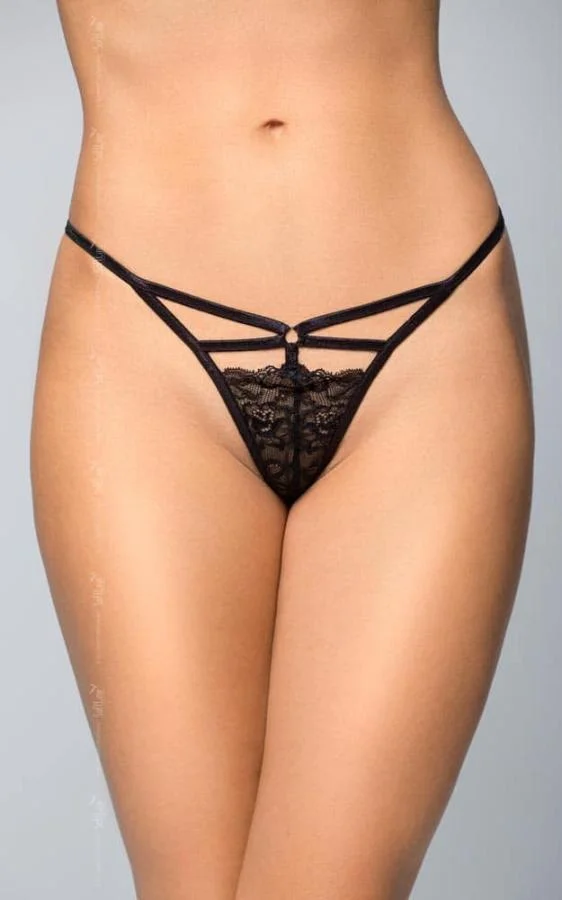 G-string - Black {} S/l M/l, S-m, S/l