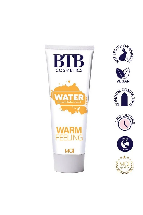 Lubrifiant Stimulant Cu Efect Incalzire Pe Baza De Apa, 100 Ml