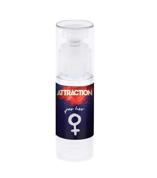 Lubrifiant Cu Feromoni Pentru Femei Attraction For Her, 50 Ml