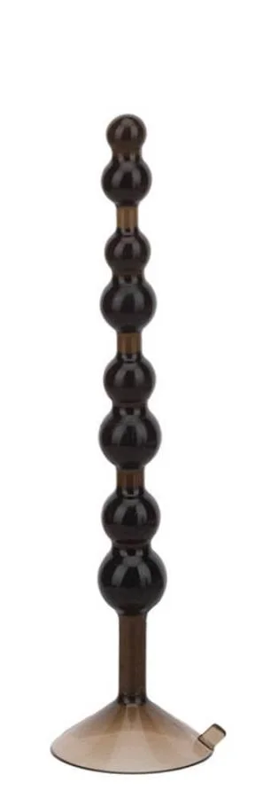 Bile Anale Love Throb, Negru, 18 Cm