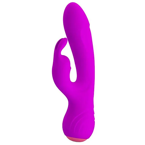 Vibrator Rabbit Broderick, Violet, 18 Cm