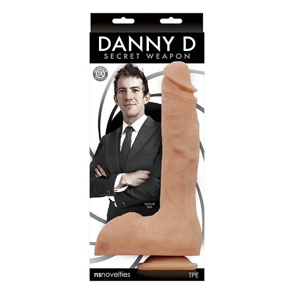 Dildo Clasic Danny Ds Secret Weapon, Natural, 28.5 Cm