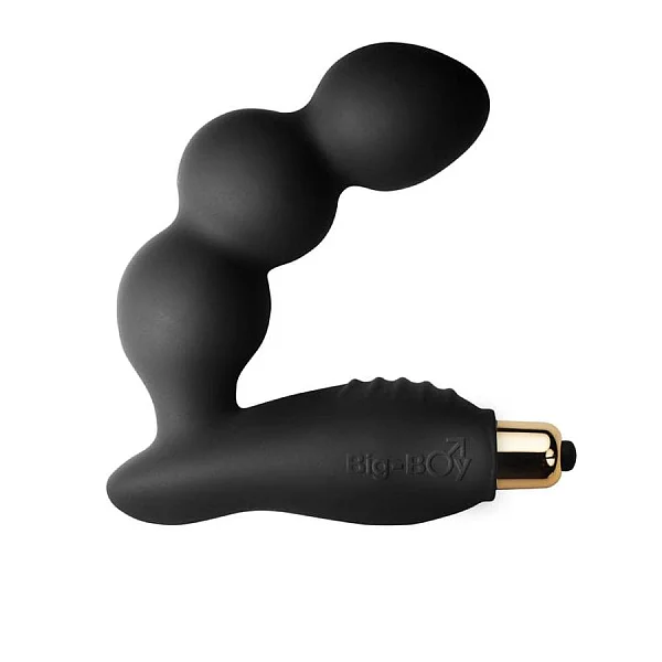 Vibrator Anal Big-boy 7 Viteze, Negru, 12 Cm