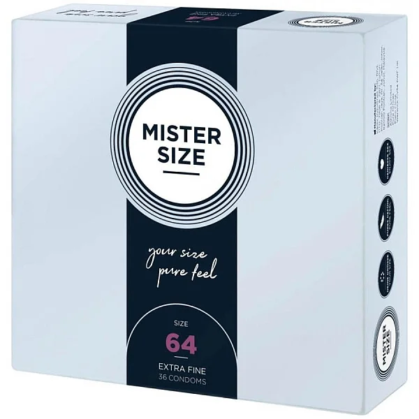Mister Size 64 Mm Condoms 36 Pieces