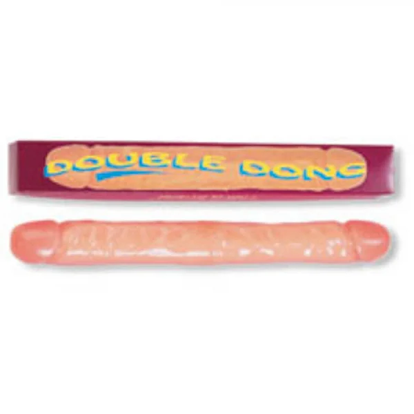 Dildo Clasic Dublu, Natural, 30 Cm
