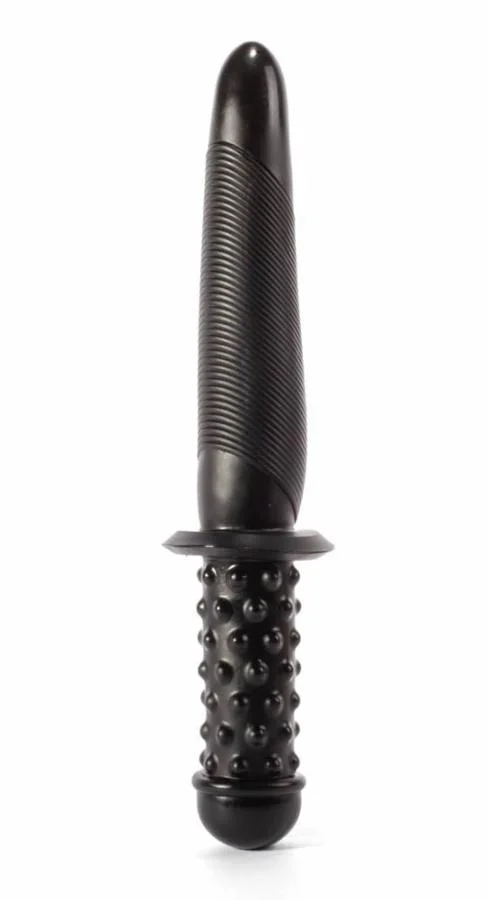 Dop Anal Extra Large Sword Handle Ii, Negru, 35 Cm