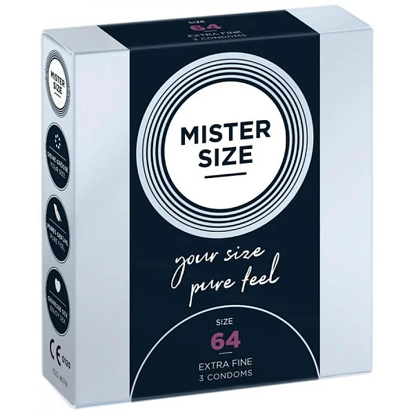 Mister Size 64 Mm Condoms 3 Pieces