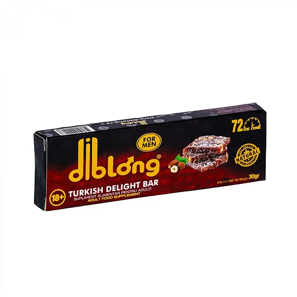 Rahat Turcesc Afrodisiac Diblong Turkish Delight Bar, 30 Gr