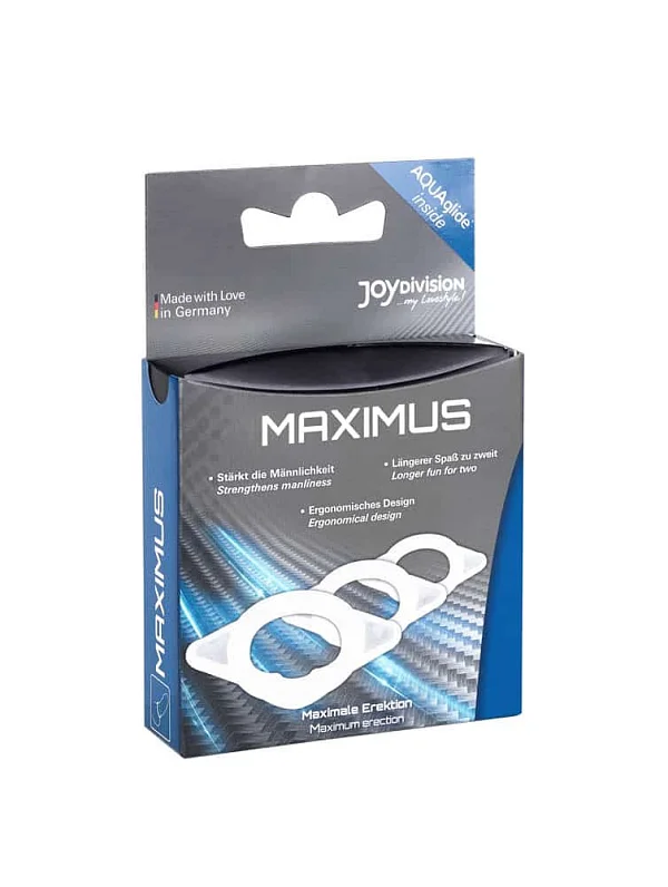 Set 3 Inele Penis Maximus, Xs, S, M
