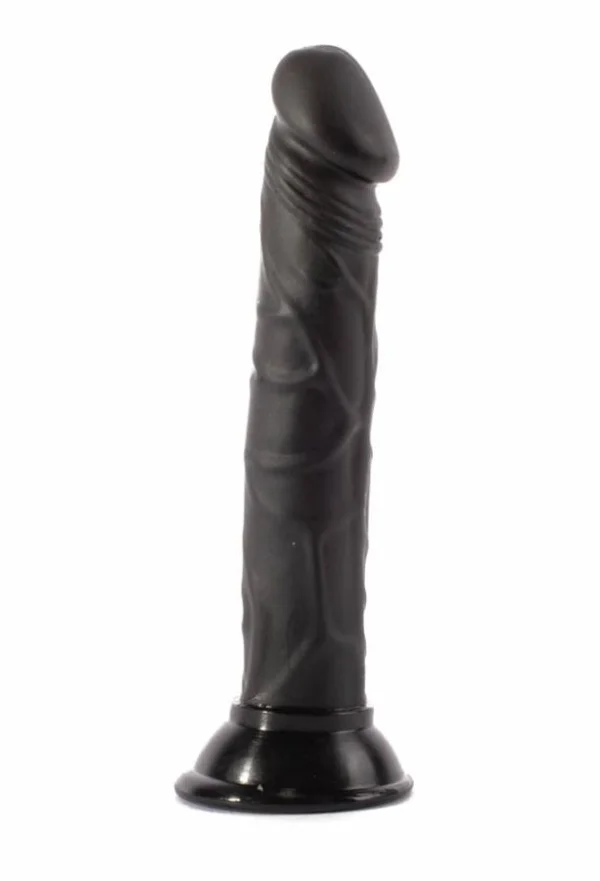 Dildo Realistic Ultra Soft Dildo, Negru, 14 Cm