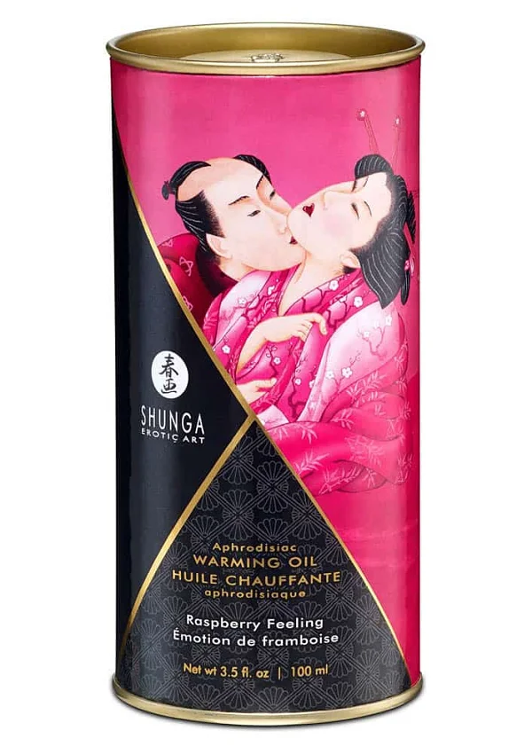 Ulei Afrodiziac Cu Efect De Caldura Raspberry Feeling, 100 Ml