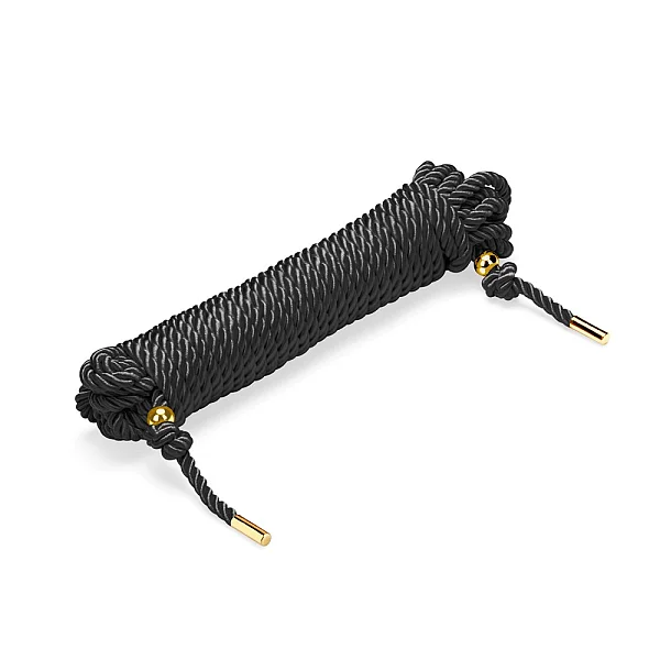 Sfoara Pentru Imobilizare Erotica Shibari, Negru, 10 M
