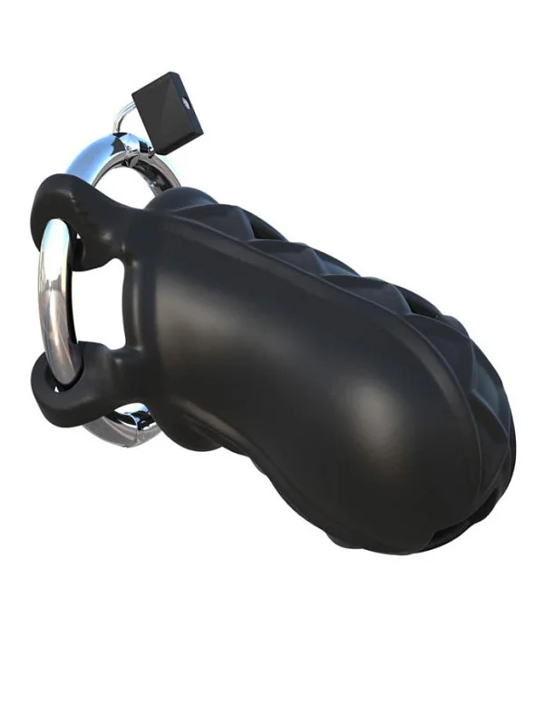 Cusca Pentru Penis/ Dispozitiv De Castitate Extreme Silicone Cock Blocker, Negru