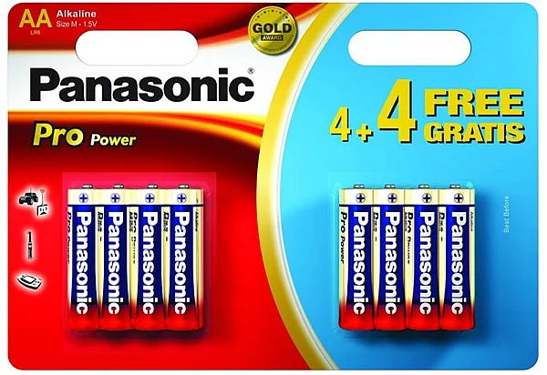 Baterii Panasonic Pro Power Battery Aa 4+4