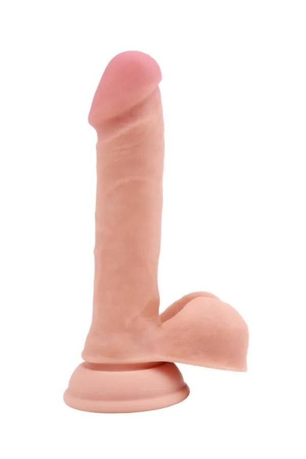 Dildo Clasic Cu Ventuza Undressed Debater, Natural, 19 Cm