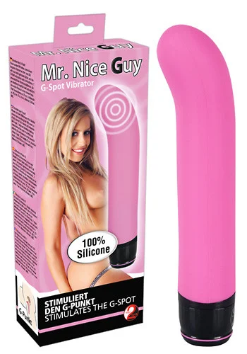 Vibrator G-spot Mr. Nice Guy, Roz, 23 Cm