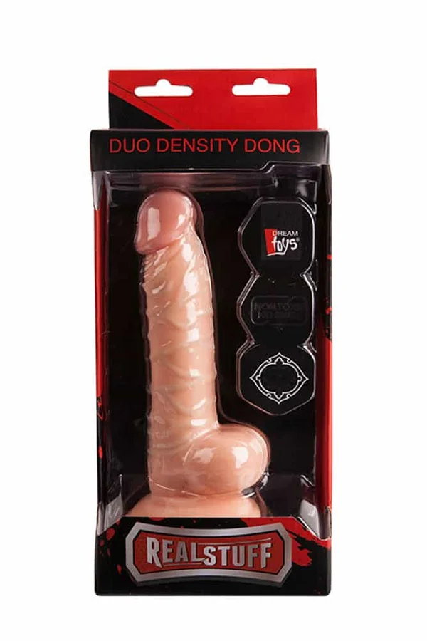 Dildo Realistic  - Realstuff Duo Density Dong 15.2 Cm.