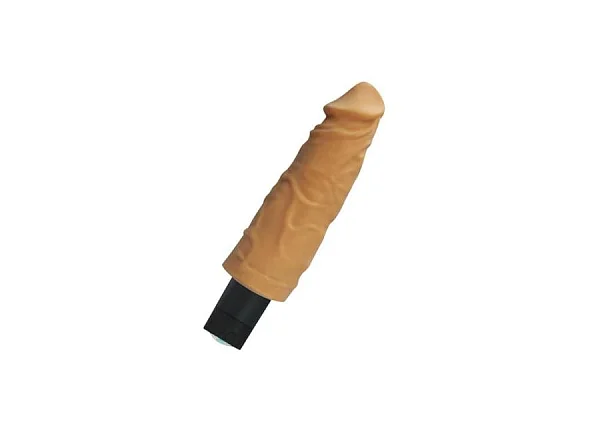 Vibrator Clasic Super Diamond Real Cyber Skin No. 2, Natural, 23 Cm