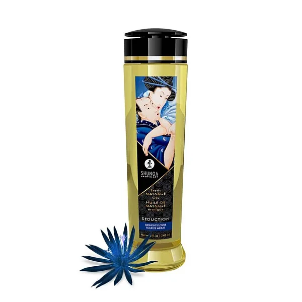 Ulei Pentru Masaj Erotic Midnight Flower, 240 Ml