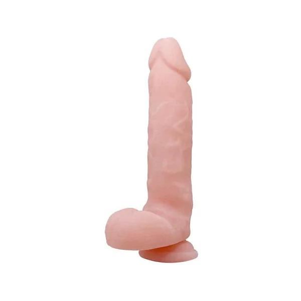 Dildo Realistic Cu Testicule, Natural, 20.8 Cm