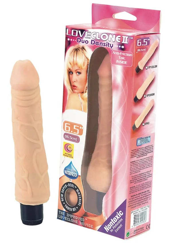 Vibrator Realistic Loveclone 2 Duo Density