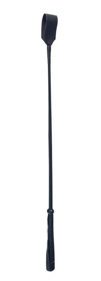 Cravasa Din Piele, Negru, 66 Cm