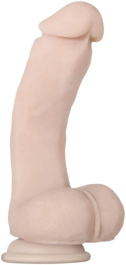 Dildo Clasic Real Supple Poseable, Natural, 19.5 Cm