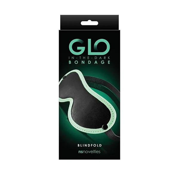 Masca Pentru Ochi Glo Bondage Blindfold, Negru