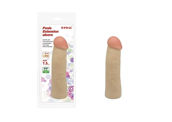 Extensie/manson Penis Extension Sleeve No. 2, Natural, 21.5 Cm