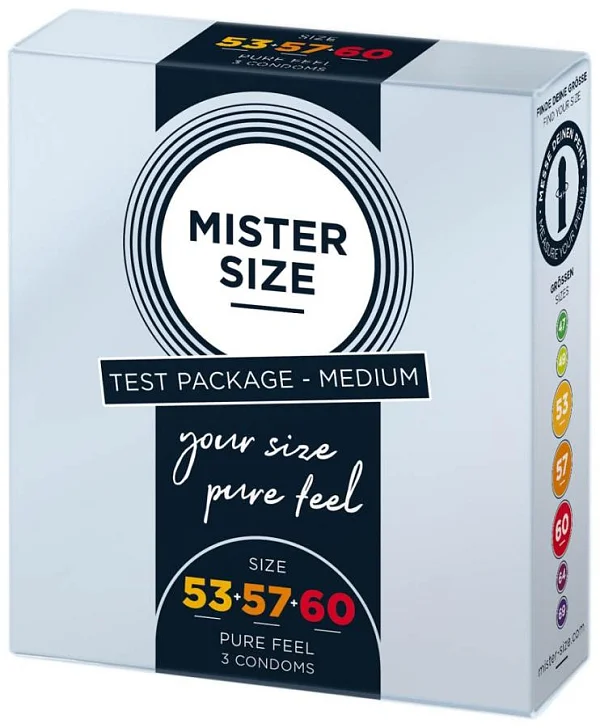 Mister Size - 53-57-60 (3 Condoms)