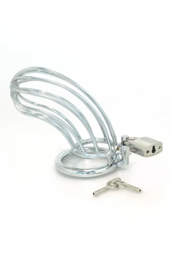 Cusca Pentru Penis/ Dispozitiv De Castitate Penis Cage, Metalic