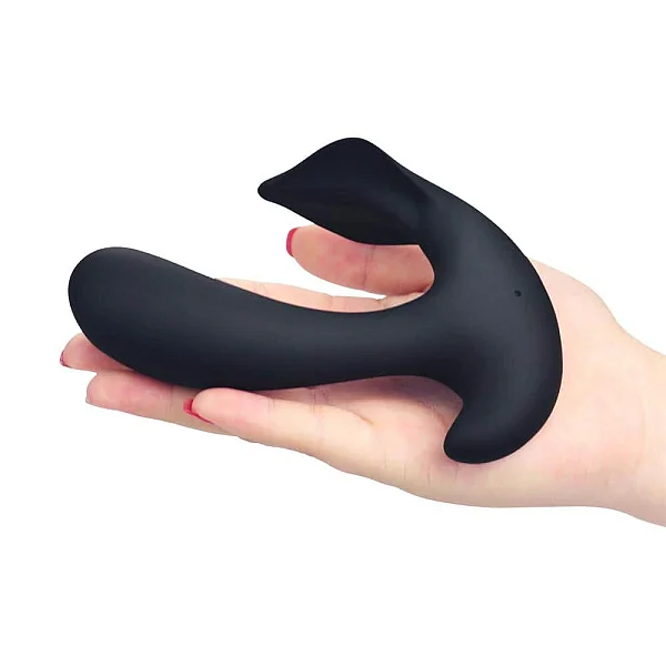 Vibrator Anal Ijoy Rechargeable P Spot Prober, Negru, 13 Cm