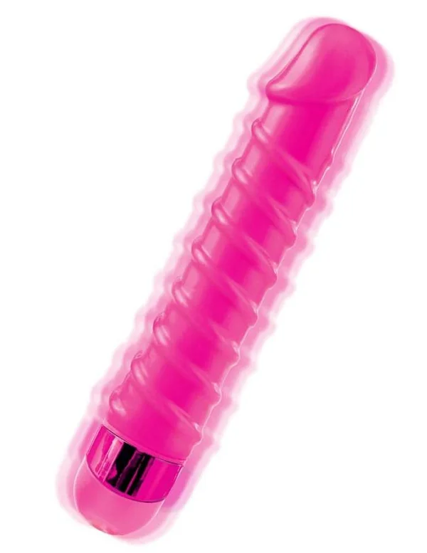 Vibrator Candy Twirl Massager, Roz, 16.5 Cm