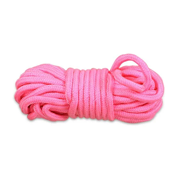 Sfoara  Bondaj Fetish Bondage Rope, Roz, 10 M