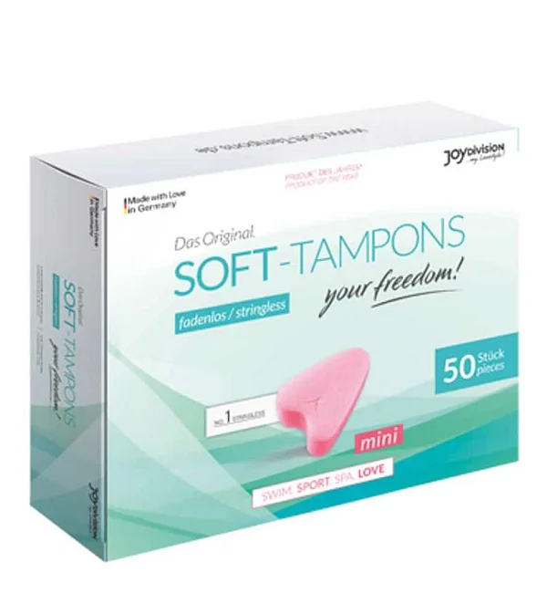 Soft-tampons Mini (mini), 50er Schachtel (box Of 50)