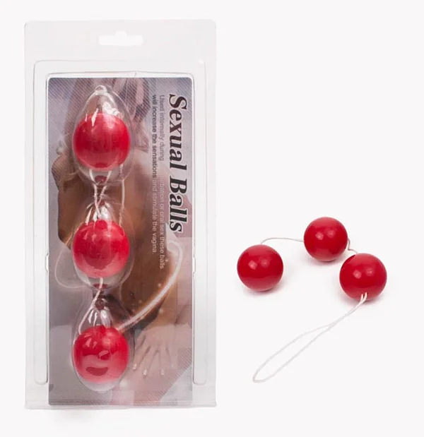 Bile Anale Sexual Balls, Rosu