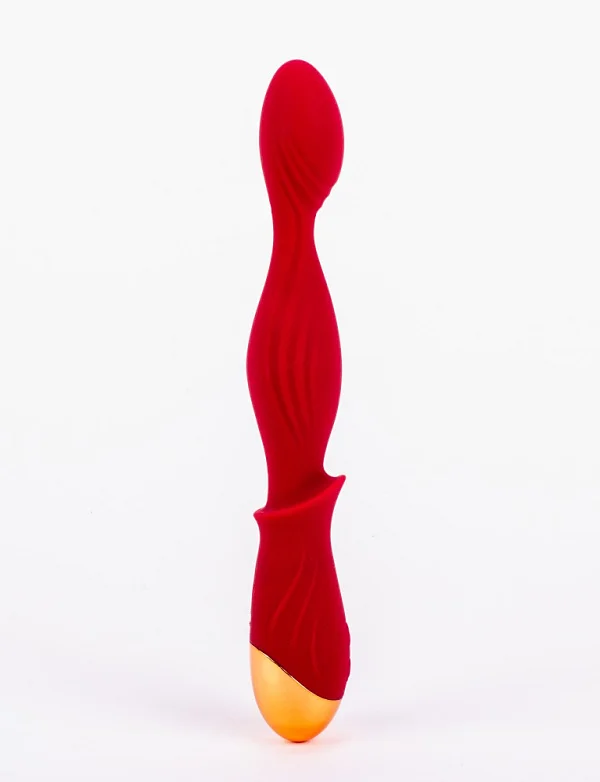 Vibrator Anal  Cu Functie Incalzire I, Rosu, 22 Cm