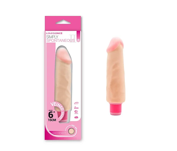 Vibrator Realistic Simply Spontaneous, Natural, 15 Cm