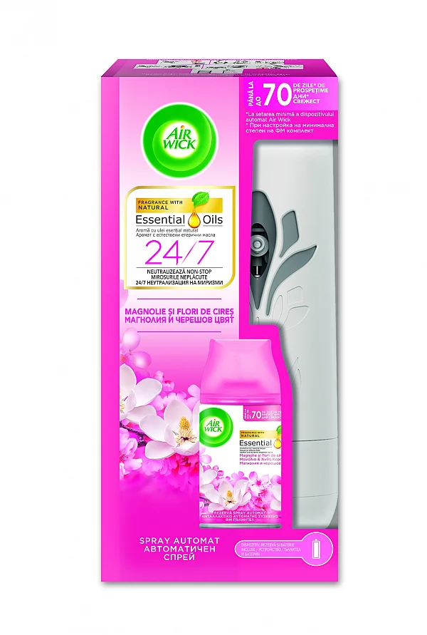 Air Wick Freshmatic Complete Odorizant De Camera, Magnolie Si Flori De Cirese