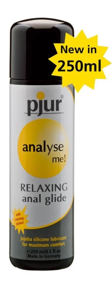 Lubrifiant Pe Baza De Silicon Cu Jojoba Analyse Me Relaxing Anal Glide, 250 Ml