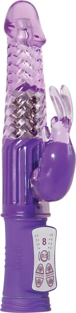Vibrator Eves First Rechargeable Rabbit, Lila, 23 Cm