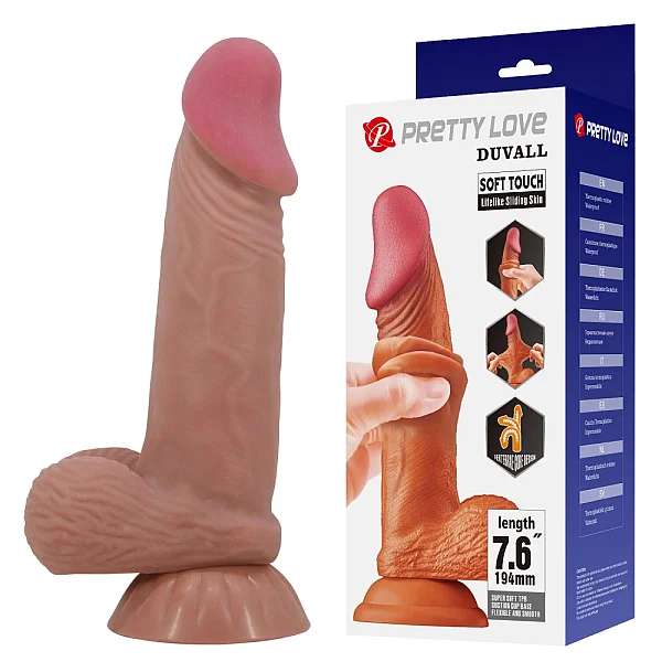Sliding Skin 7.6" Brown