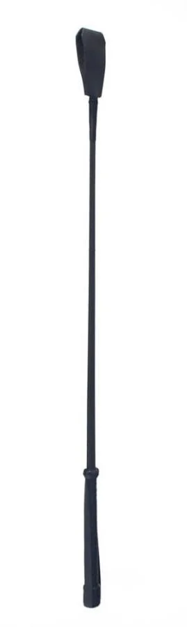 Cravasa Din Piele, Negru, 66 Cm