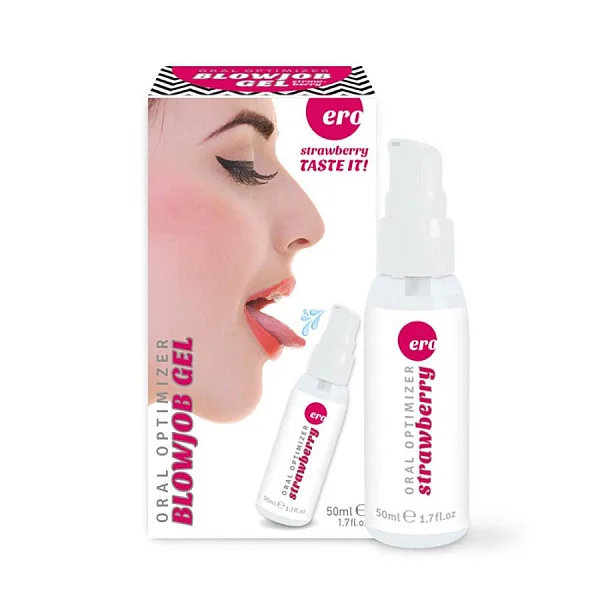 Gel Pentru Sex Oral Cu Aroma De Capsuni, 50 Ml
