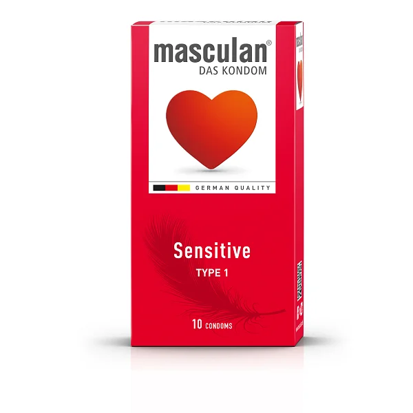 Prezervative Masculan Sensitive, 10 Bucati