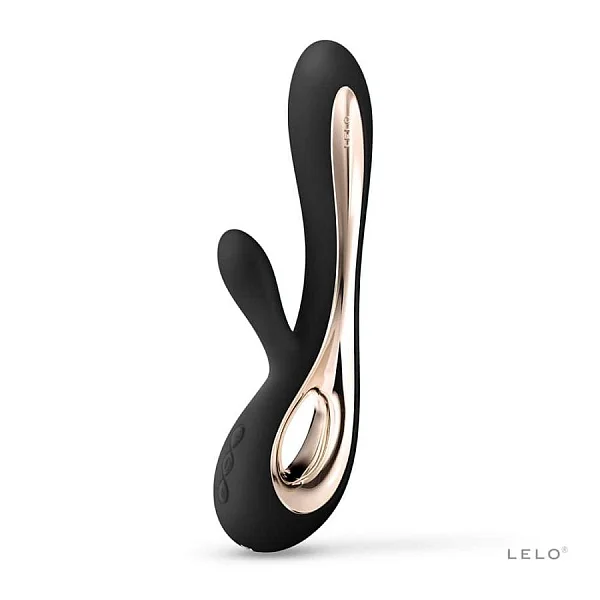 Vibrator Special Soraya 2, Negru, 22 Cm