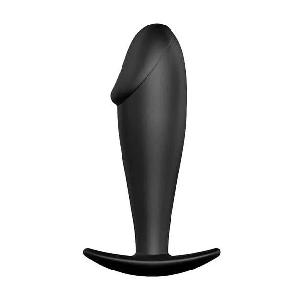 Dop Anal Special Stimulation, Negru, 10 Cm