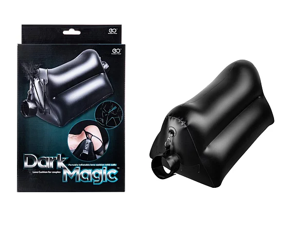 Dark Magic Inflatable Love Cushion With Cuffs