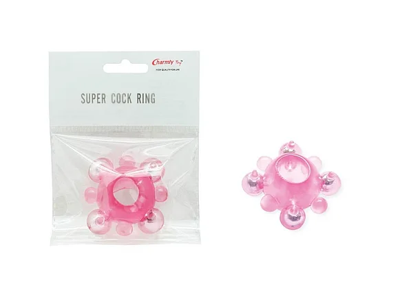 Inel Penis Super Cock Ring No. 2, Roz