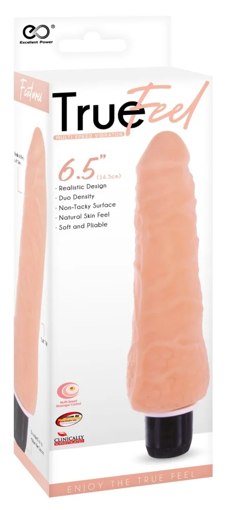 Vibrator Realistic True Feel Ii, Natural, 16.5 Cm
